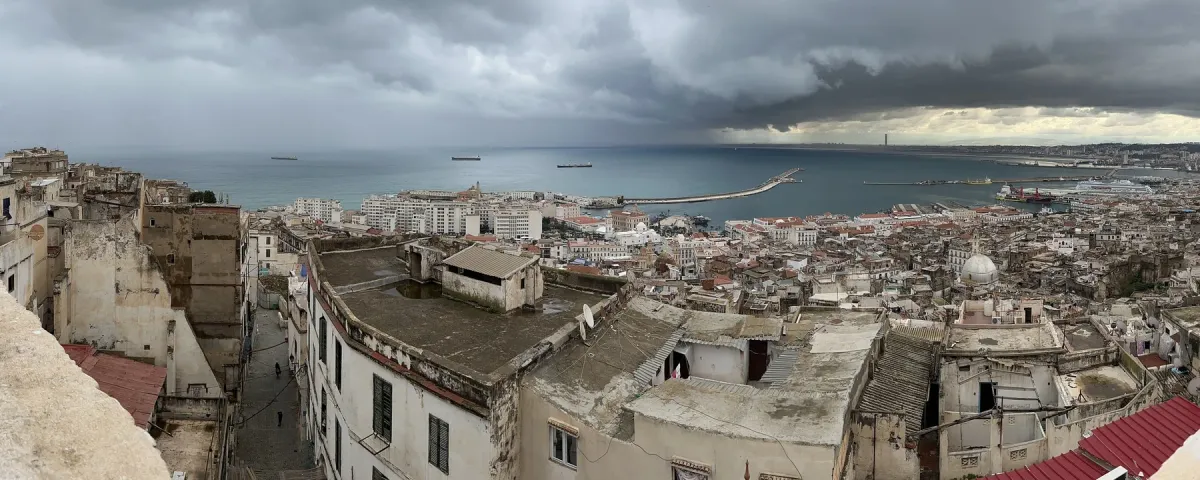 Casbah and Bay of Algiers